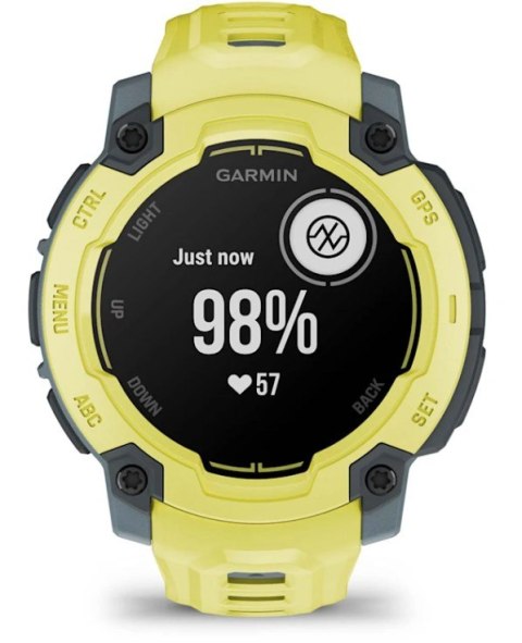Zegarek sportowy Garmin Instinct E 45mm, electric lime