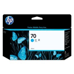 HP oryginalny ink / tusz C9452A, HP 70, cyan, 130ml, HP Designjet Z3100, Z2100