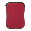 Opakowanie na tablet 7", czerwony, neopren