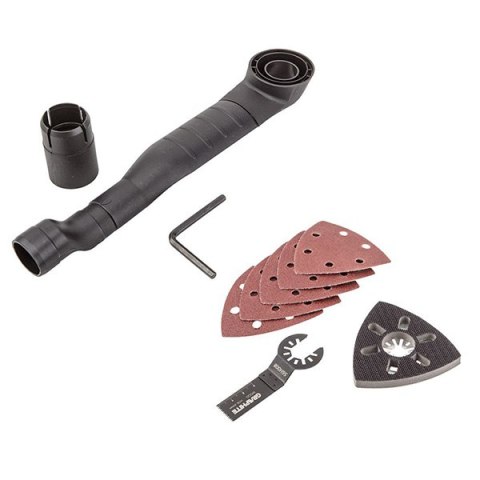 Urządzenie wielofunkcyjne Graphite 59G023, przewód, 230V, 250W, 21000osc./min, 2,8°, 2 wymienne głowice
