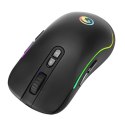 Marvo Mysz G942, 10000DPI, optyczna, 10kl., 1 scroll, przewodowa USB, czarna, do gry, podświetlenie RGB