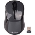 Mysz bezprzewodowa, A4Tech G3-280N, szara, optyczna, 1200DPI