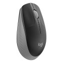 Mysz bezprzewodowa, Logitech M190, szara, optyczna, 1000DPI