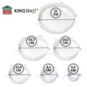 ZESTAW 6 szt. UNIWERSALNYCH POKRYWEK SILIKONOWYCH KINGHOFF KH-1902