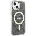 Guess GUHMP15MH4STW iPhone 15 Plus / 14 Plus 6.7" brązowy/brown hardcase IML 4G MagSafe