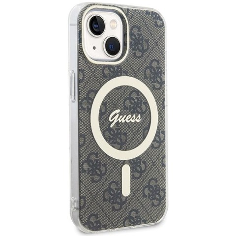 Guess GUHMP15MH4STW iPhone 15 Plus / 14 Plus 6.7" brązowy/brown hardcase IML 4G MagSafe