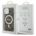 Guess GUHMP15SH4STW iPhone 15 / 14 / 136.1" brązowy/brown hardcase IML 4G MagSafe