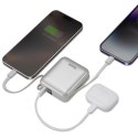 PowerBank 3w1 Bazic Fusion Mini 10000mAh kabel USB-C/Lightning szary