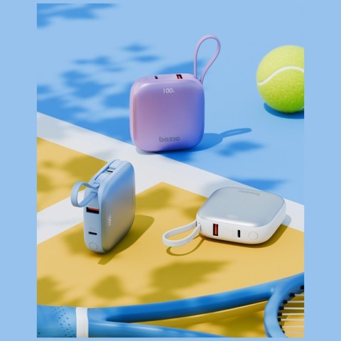 PowerBank 4w1 Bazic Fusion 10000mAh PD20W USB-C/Lightning czarny