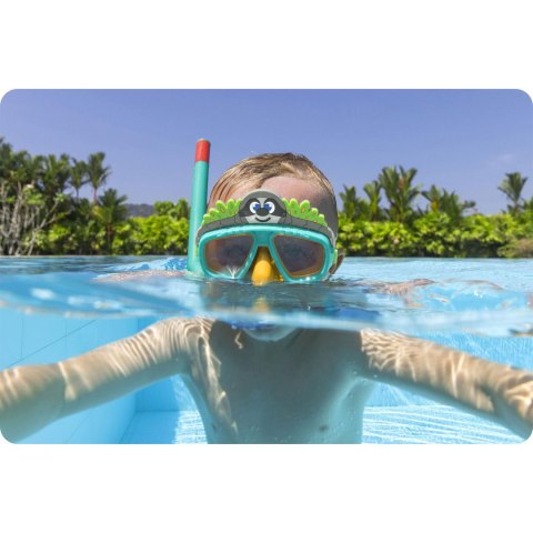 Zestaw do nurkowania dla dzieci turkusowy Bestway 24059