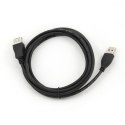 Cablexpert | Przedłużacz USB | Męski | 4-pinowy USB Typ A | Żeński | Czarny | 4-pinowy USB Typ A | 1,8 m