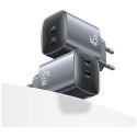 Ładowarka sieciowa USAMS CC305 T66 45W GaN 2xUSB-C tarnish