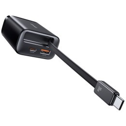 Ładowarka sieciowa USAMS Xiang Series CC296 30W 1xUSB-C 1xUSB-A + kabel USB-C biały
