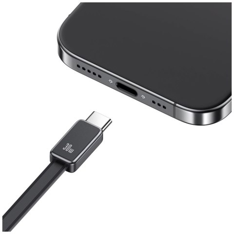 Ładowarka sieciowa USAMS Xiang Series CC296 30W 1xUSB-C 1xUSB-A + kabel USB-C czarny