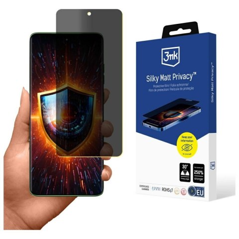 Folia prywatyzująca 3MK Silky Matt Privacy do Motorola Edge 60