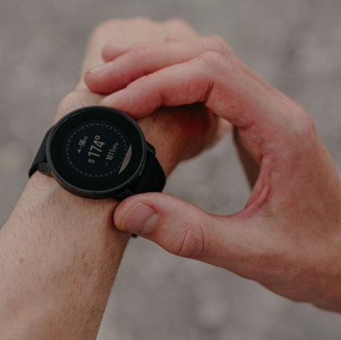Zegarek sportowy Suunto 9 Peak Pro All Black 43mm