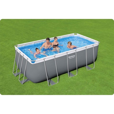 Basen stelażowy ogrodowy 412 x 201 x 122 cm 11w1 Bestway 56456N