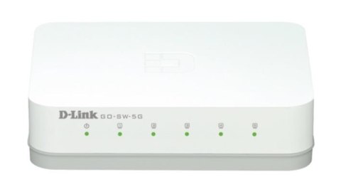 Switch niezarządzalny D-Link 5-portowy GO-SW-5G 5x1000Mbit (RJ45)