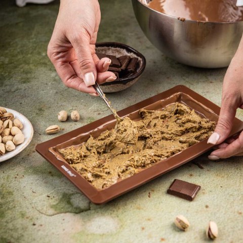 FORMA SILIKONOWA DO CZEKOLADY DUBAJSKIEJ KINGHOFF KH-1945