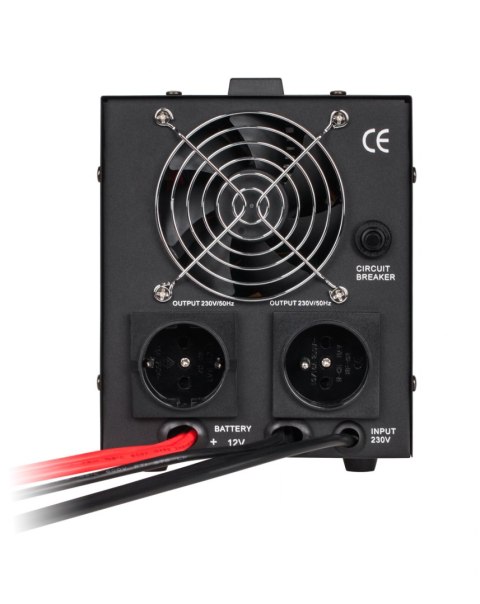 Awaryjne źródło zasilania KEMOT PROsinus-700 przetwornica z czystym przebiegiem sinusoidalnym i fu