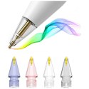 Końcówki do rysika 4smarts Lucid do Apple Pencil 1. gen./2. gen./USB-C/Pro 4szt wielokolorowe
