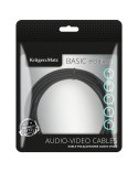 Kabel 2RCA-2RCA 10m Kruger&Matz Basic