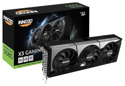 Inno3D GeForce RTX 5080 X3 GAMING OC 16GB