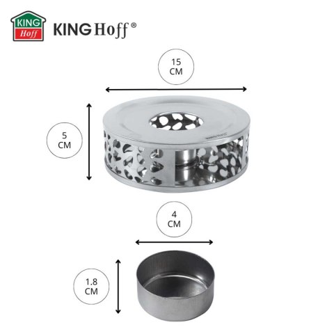 PODGRZEWACZ STALOWY DO ZAPARZACZY DZBANKÓW KINGHOFF KH-1898