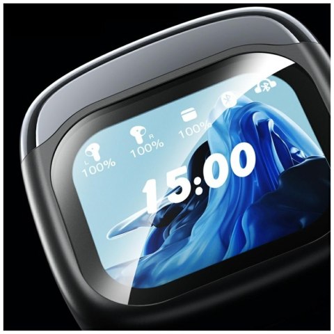 Słuchawki bezprzewodowe AWEI TP100 ENC Bluetooth 5.4 TWS + stacja dokująca czarny