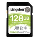 Kingston | Canvas Select Plus | 128 GB | SDHC | Pamięć flash klasy 10