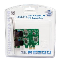 Logilink | Karta sieciowa | Ethernet | Fast Ethernet | Gigabit Ethernet | PCI Express 2.0