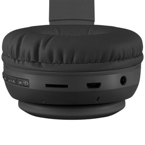 Defender słuchawki Bluetooth Freemotion B585 Led czarny/black (63586)