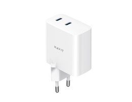 Ładowarka Havit USB-C+USB-C UC45 EU