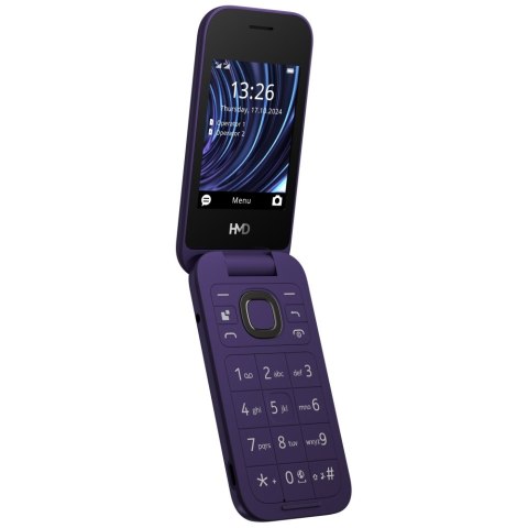 Telefon HMD 2660 Flip TA-1711 DS fioletowy