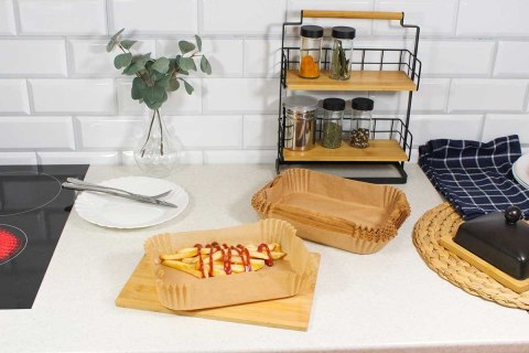 WKŁAD PAPIEROWY DO FRYTOWNICY PROSTOKĄTNY 22x14cm 100szt. 3761