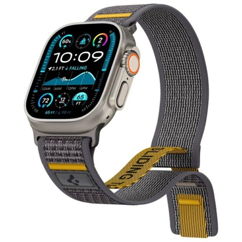 Pasek Spigen Athlex Air do Apple Watch 6/7/8/9/10/SE/Ultra 1/Ultra 2 (44/45/46/49 mm) szary