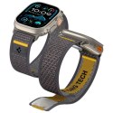 Pasek Spigen Athlex Air do Apple Watch 6/7/8/9/10/SE/Ultra 1/Ultra 2 (44/45/46/49 mm) szary