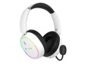 Słuchawki dla graczy Hator Phoenix 2 Wireless bezprzewodowe białe