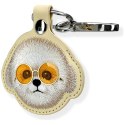 Etui na lokalizator / brelok Nimmy Glasses Cool Dog khaki