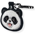 Etui na lokalizator / brelok Nimmy New Big Eyed Pet 2.0 Panda czarny