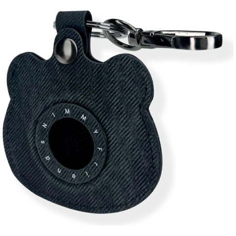 Etui na lokalizator / brelok Nimmy New Big Eyed Pet 2.0 Panda czarny