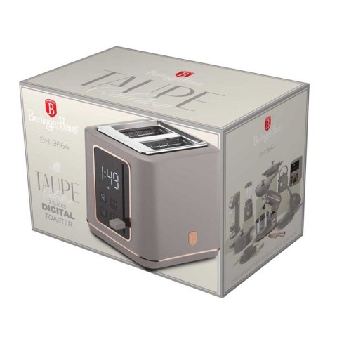 CYFROWY TOSTER DO GRZANEK BERLINGER HAUS BH-9664 TAUPE