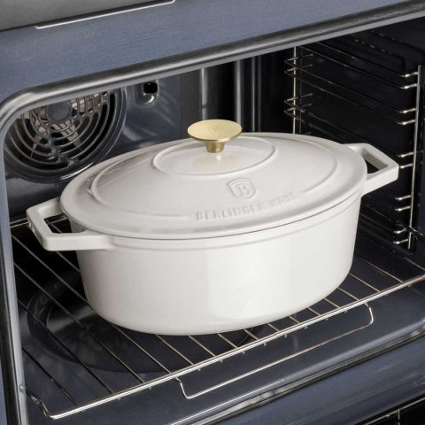 EMALIOWANA BRYTFANNA ŻELIWNA 30cm BERLINGER HAUS BH-6540 SAHARA