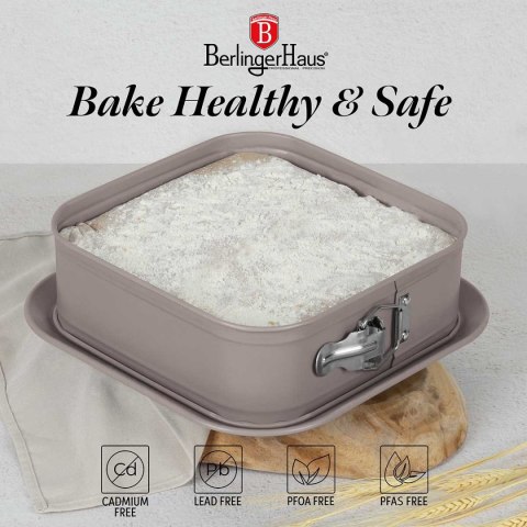 FORMA TYTANOWA 28x28cm BERLINGER HAUS BH-8667 TAUPE