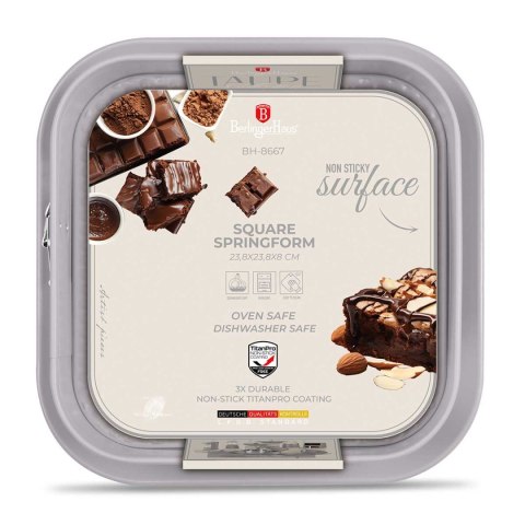 FORMA TYTANOWA 28x28cm BERLINGER HAUS BH-8667 TAUPE