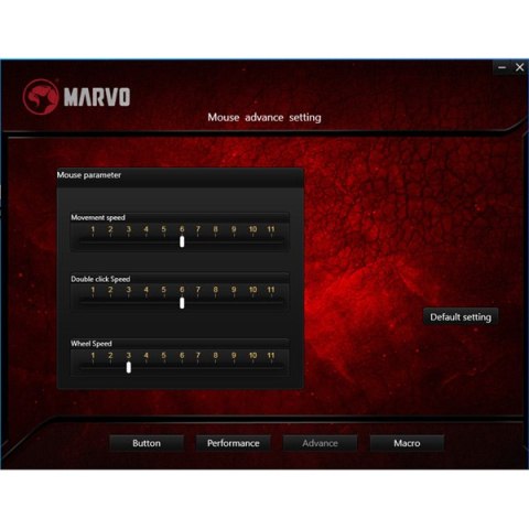 Marvo Mysz M359, 3200DPI, optyczna, 7kl., 1 scroll, przewodowa USB, czarna, do gry