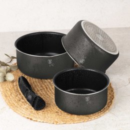 ZESTAW GARNKÓW TYTANOWYCH 12 ELEM. BERLINGER HAUS BH-8252 ANTRACITE