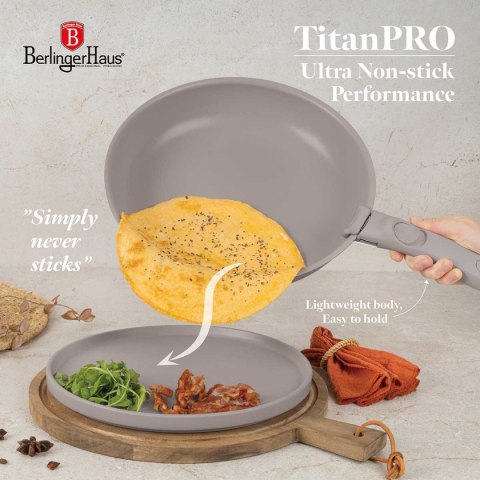 ZESTAW GARNKÓW TYTANOWYCH 9 ELEM. BERLINGER HAUS BH-8255 TAUPE