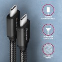 AXAGON Data and charging USB 3.2 Gen1 cable, 3 m | BUCM3-CM30AB | USB Type C - USB Type C
