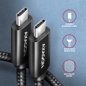 AXAGON Data and charging USB 480Mbps cable, 2.5 m | BUCM2-CM25AB | USB-C to USB-C